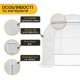 Садова теплиця парник Garden 6м2 White