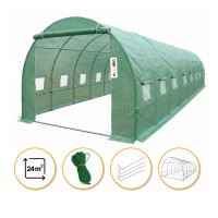 Посилена садова теплиця парник Garden 24м2 Green