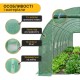 Посилена садова теплиця парник Garden 24м2 Green