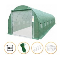 Посилена садова теплиця парник Garden 24м2 Green Mosquito Door