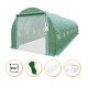 Посилена садова теплиця парник Garden 24м2 Green Mosquito Door