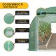 Посилена садова теплиця парник Garden 24м2 Green Mosquito Door