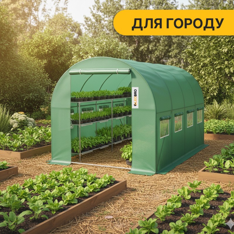 Садова теплиця парник Garden 9м2 Green