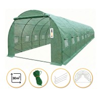 Посилена садова теплиця парник Garden 30м2 Green