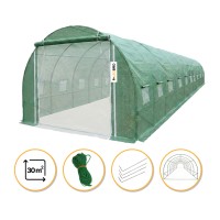 Посилена садова теплиця парник Garden 30м2 Green Mosquito Door