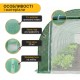 Посилена садова теплиця парник Garden 30м2 Green Mosquito Door