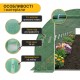 Посилена садова теплиця парник Garden 36м2 Green