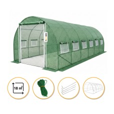 Садова теплиця парник Garden 18м2 Green Mosquito Door
