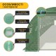 Посилена садова теплиця парник Garden 36м2 Green Mosquito Door