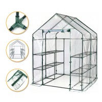 Стелаж-теплиця 143x143x195 см на 8 полиць