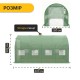 Садова теплиця парник Garden 10м2 Green Mosquito Door