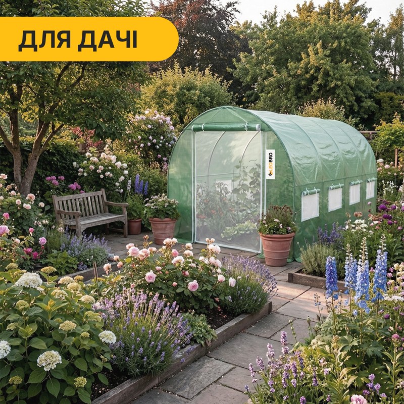 Садова теплиця парник Garden 10м2 Green Mosquito Door