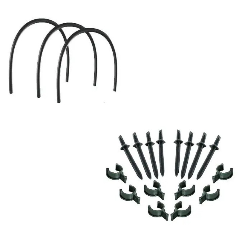 Парник мини теплица Агрос из агроволокна 50 г/м² 80*120*800 см