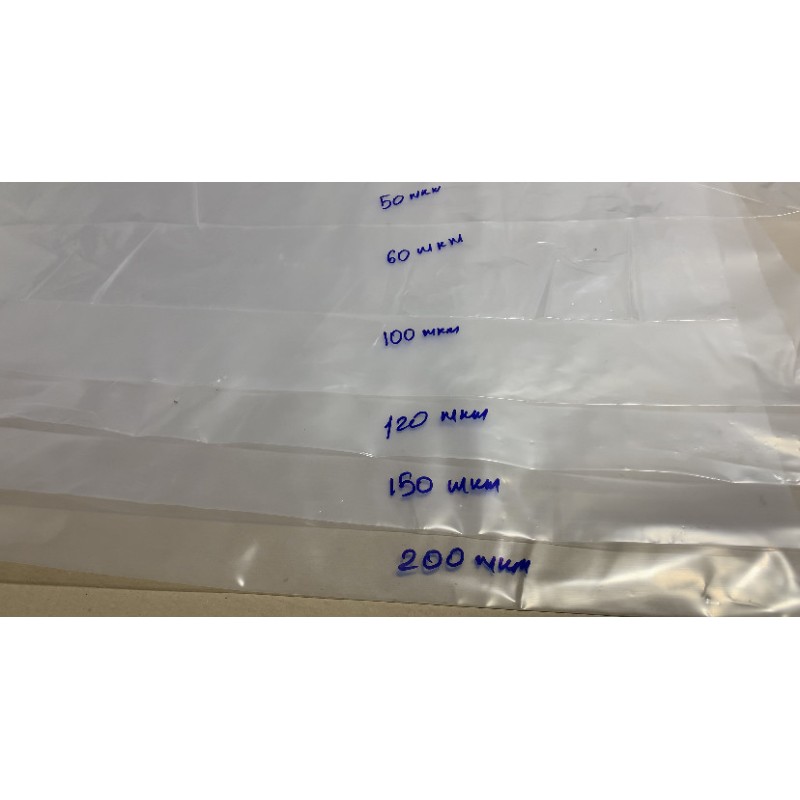 Пленка полиэтиленовая прозрачная 60 мкм, 3м ширина за м