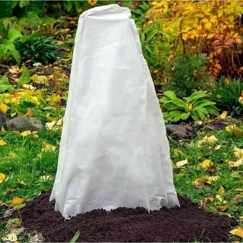 Конусный защитный чехол для растений от мороза из агроволокна 60г/м2 100х100