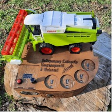 Наливатор "Комбайнер" CLAAS-MINI під 4 чарки Надпис на корпусі