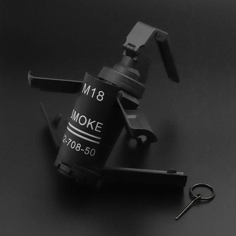 Детская Многоразовая Игрушечная Граната для Орбизов Автоматическая Дымовая M18 Зеленая