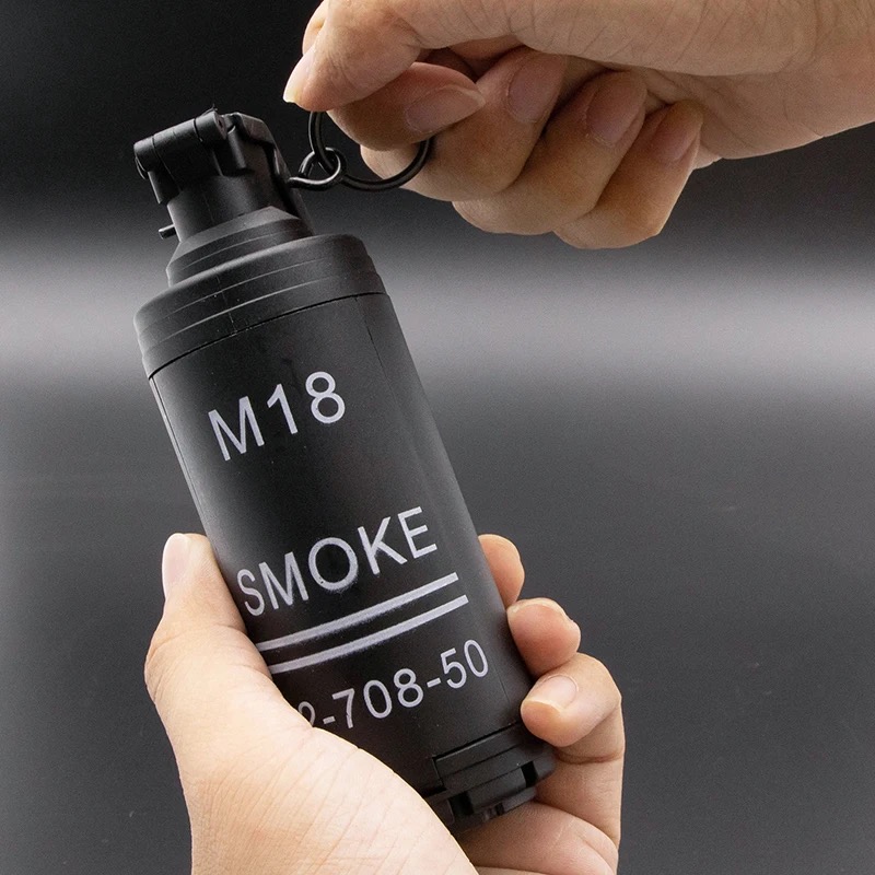 Детская Многоразовая Игрушечная Граната для Орбизов Автоматическая Дымовая M18 Зеленая