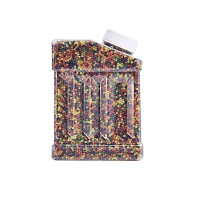 Гидрогелевые Шарики Орбизы 50000 Штук Растущие в Воде 7-8 мм в Канистре Разноцветные