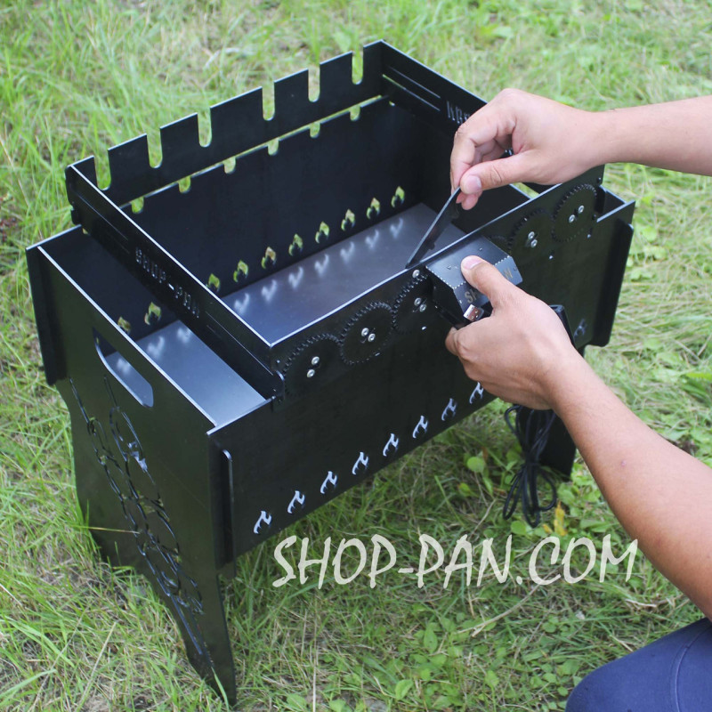 Автоматическая шашлычница SHOP-PAN на 6 шампуров