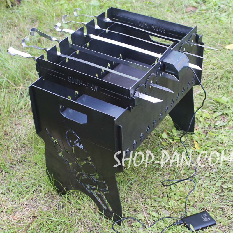 Автоматическая шашлычница SHOP-PAN на 6 шампуров