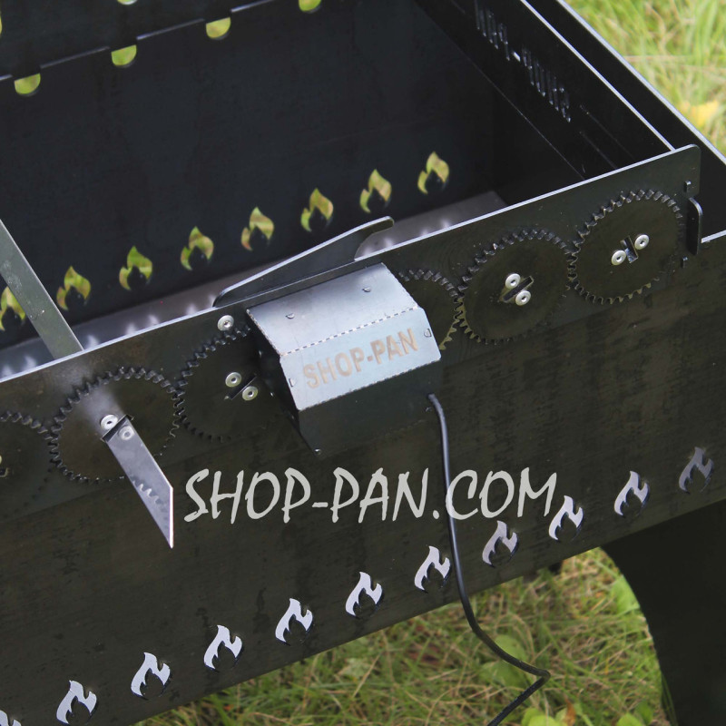 Автоматическая шашлычница SHOP-PAN на 8 шампуров