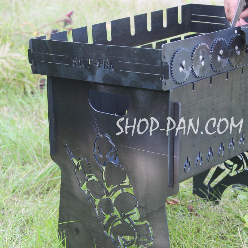 Автоматическая шашлычница SHOP-PAN на 8 шампуров