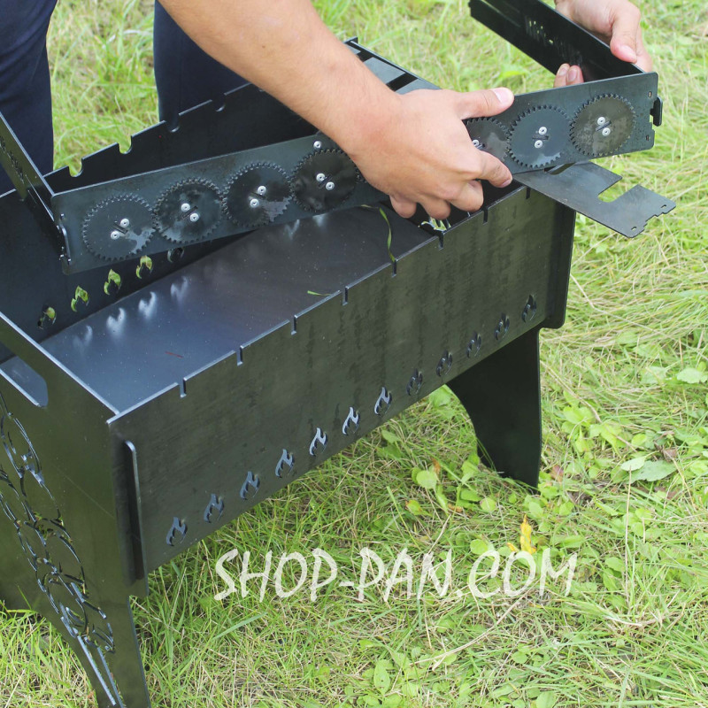 Автоматическая шашлычница SHOP-PAN на 8 шампуров