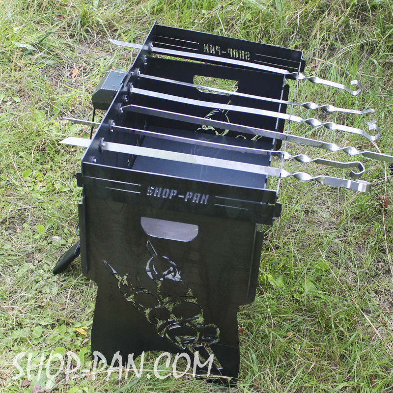 Автоматическая шашлычница SHOP-PAN на 8 шампуров