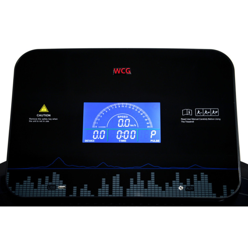 Беговая дорожка электрическая RN WiCiGer 086M + Гантели + Массажер