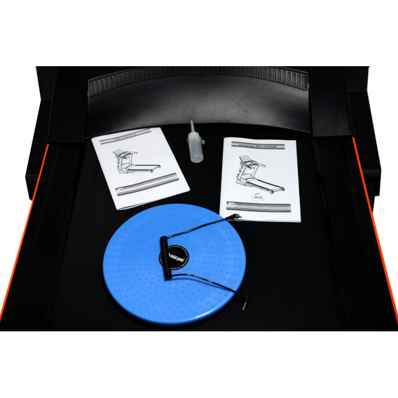 Беговая дорожка электрическая RN WiCiGer 086M + Гантели + Массажер