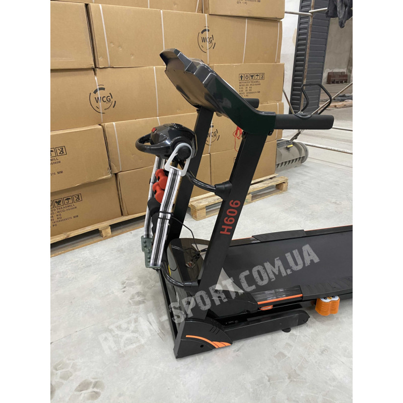 Беговая дорожка электрическая RN WiCiGer H606 + Гантели + Массажер