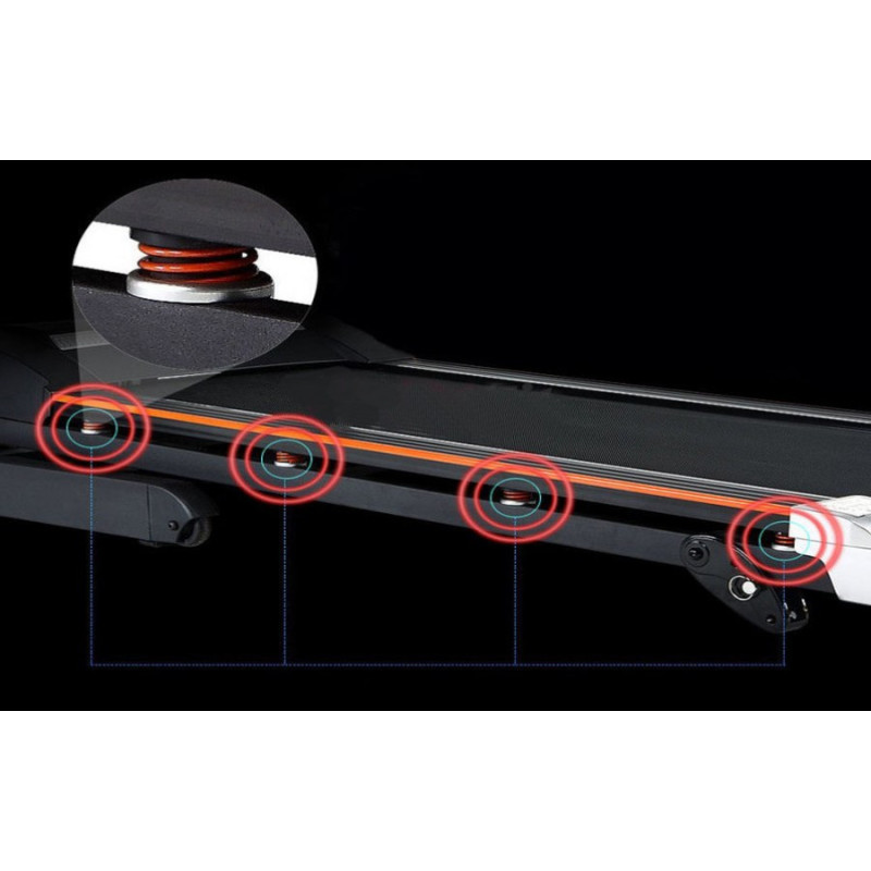 Электро беговая дорожка WiCiGer H518M с антицеллюлитным массажером. Складная.