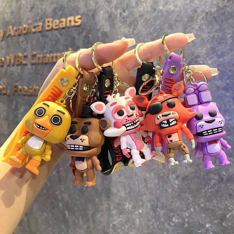Брелок Фредди Фазбер Пять Ночей с Фредди Сувенир Аниматроник FNAF на Рюкзак Сумку Ключи на Подарок Фанатам