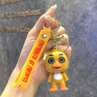 Брелок-подвеска Чика FNAF Желтая Курица Милый Сувенир Аниматроник на Ключи Сумку Подарок Коллекционерам Five Nights at Freddy's