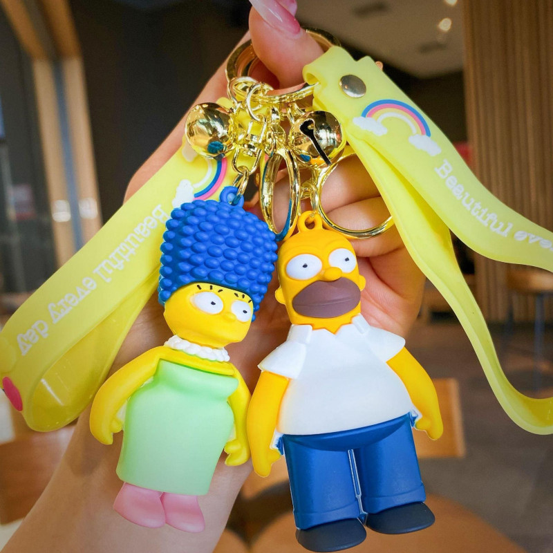 Брелок Симпсоны Сувенир для Фанатов Мардж Simpson для Ключей Рюкзака Сумки на Подарок