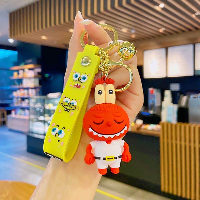 Брелок Мистер Крабс Губка Боб Сувенир для Ключей Рюкзака Подарок Фанатам