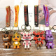 Брелок Бонни 5 Ночей с Фредди Харизматичный Аниматроник Сувенир FNAF Фиолетовый Заяц на Ключи Сумку Подарок Другу