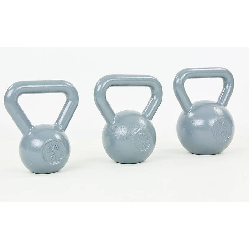 Гиря чугунная окрашенная серая SP-Planeta UR TA-0182-12 12кг (чугун, серый)