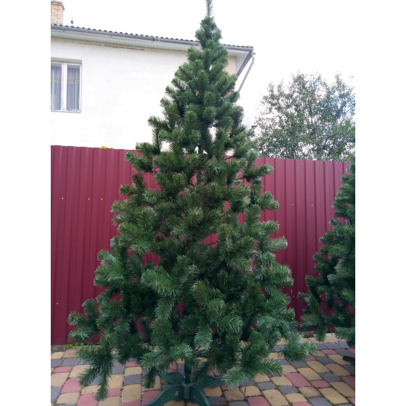 Ялинка штучна Карпатська зелена пвх 1.8 м