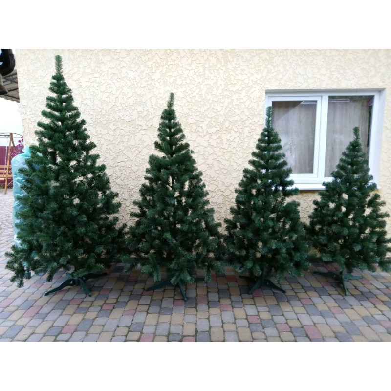 Ялинка штучна Карпатська зелена пвх 2 м