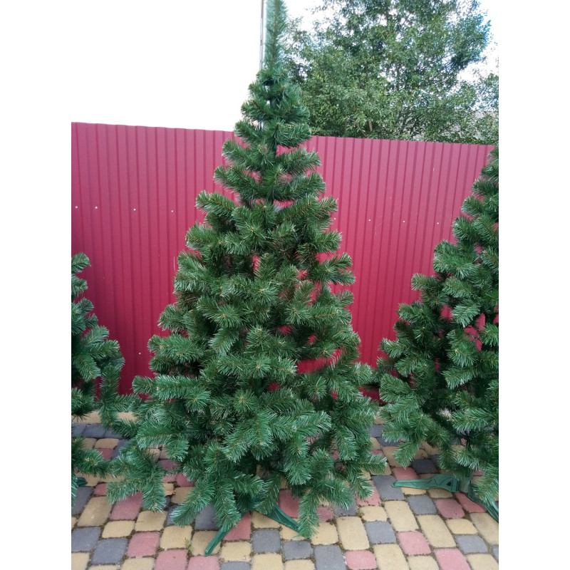 Ялинка штучна Карпатська зелена пвх 2 м