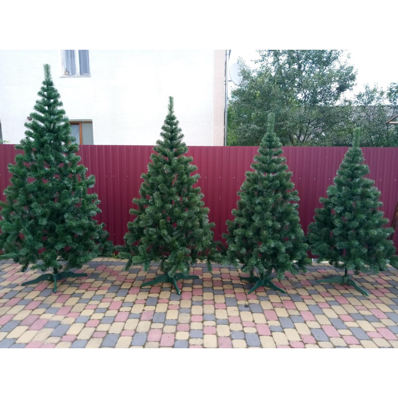 Ялинка штучна Карпатська зелена пвх 2.5 м