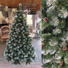 Штучна ялинка Елітна з шишками 2.5 м