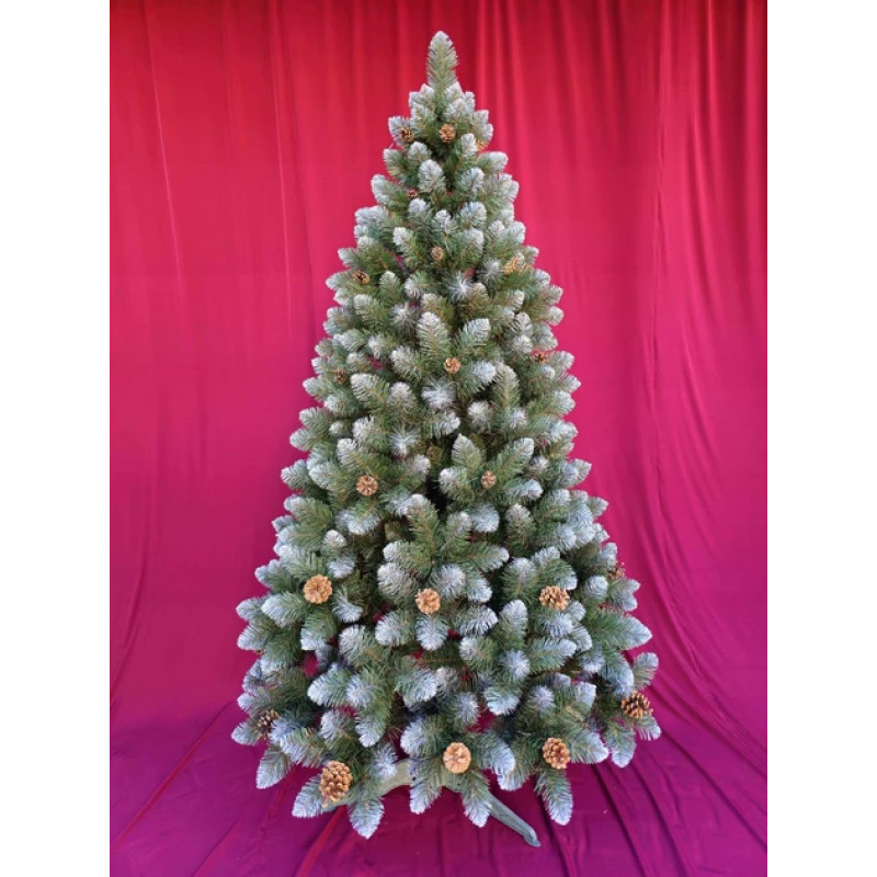 Штучна ялинка Елітна з шишками 2 м