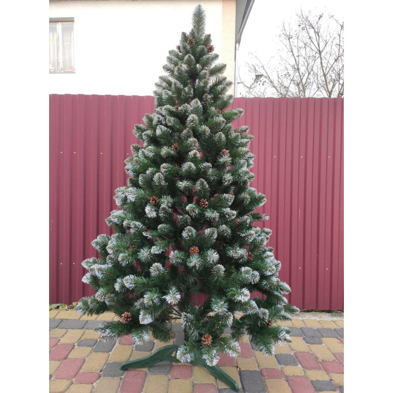 Штучна ялинка Елітна з шишками 1.5 м