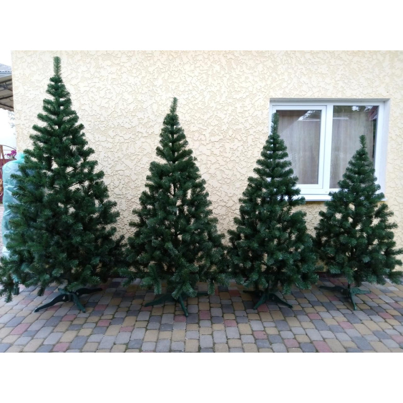 Ялинка штучна Карпатська зелена пвх 2.2 м