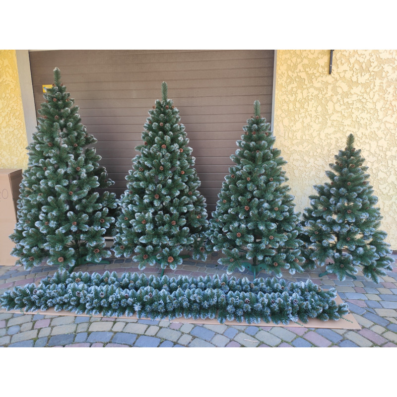 Штучна ялинка Елітна з шишками 2.2 м