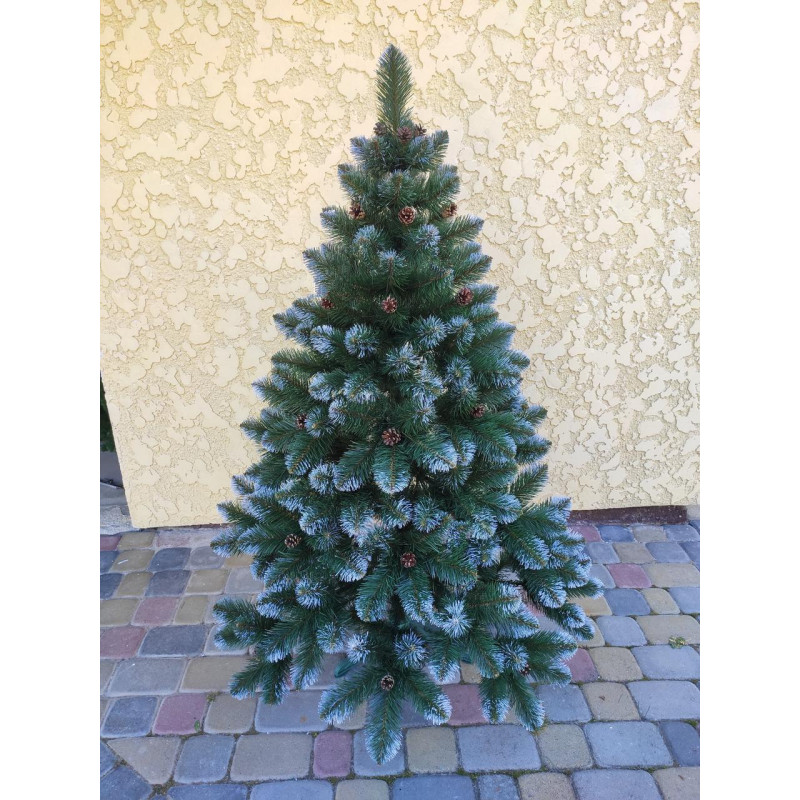 Штучна ялинка Елітна з шишками 1.5 м
