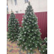 Ялинка штучна Снігова Королева з білими кінчиками новорічна 1.8 м